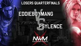 #NWMX #TEKKEN7  LQF - eDDIEBOYMANG (Eddy Gordo) vs Psylence (Nina Williams)