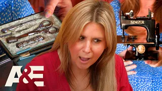 Storage Wars: Brandi Stitches up HUGE Profit from Victorian Sewing Kit | A&E