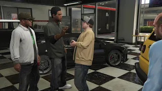 GTA 5 PC - Mission #1 part 2 - Franklin and Lamar