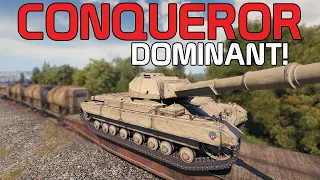 Dominant, but still dont peek against Jgpz E100! Conqueror | World of Tanks