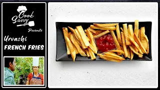 VAMANAN URVASHI ~ SANTHANAM POTATO COMEDY ~ Best French fries recipe ~ Better than store brought