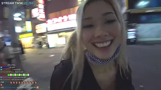 Streamer imjasmine gets groped in the streets of Shibuya