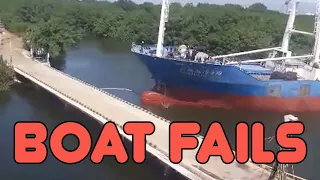 Boat Fails || Funny Videos