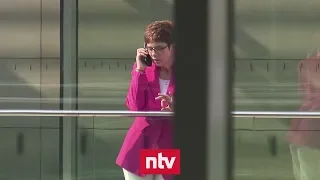 AKK übernimmt überraschend Verteidigungsressort | n-tv