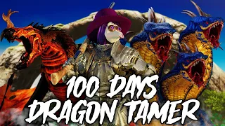 I Spent 100 Days as a Dragon Tamer And You Won't Believe What Happened!