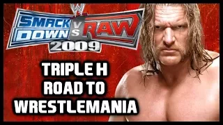 WWE Smackdown Vs Raw 2009 PS3 - Triple H Road To Wrestlemania