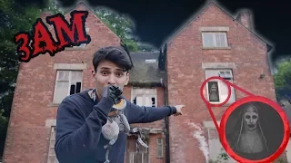 3AM OVERNIGHT CHALLENGE IN THE MOST HAUNTED HOUSE!