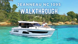 The Family Cabin Cruiser you need...🤩🏝🛥 Jeanneau 1095 NC Walkthroug