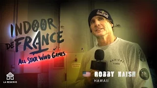 Indoor de France 2016: Interview of Robby Naish