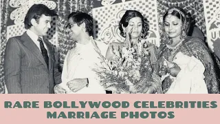 बॉलीवुड हस्तियों की विवाह की दुर्लभ तस्वीरें  | Rare Bollywood Celebrities Marriage Photos