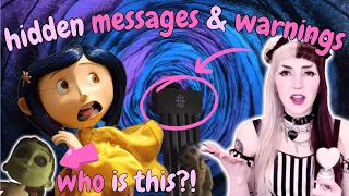 10 easter eggs & SCARY details you missed in Coraline (2009)