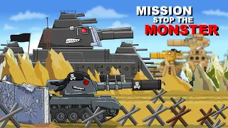 "Mission - Stop Dark Beastion - the Beginning" Cartoons about tanks