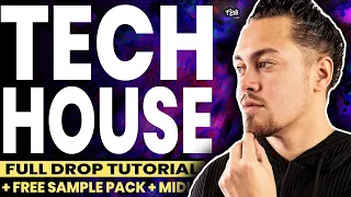 How To Make TECH HOUSE (Like ACRAZE - Do It To It 🔥) | FREE Serum Preset + Ableton Project