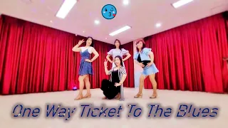 One Way Ticket To The Blues l Beginner Line Dance