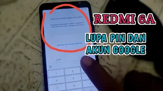 Hp Xiaomi Redmi 6a Frp Bypass Lupa Pin Dan Akun Google Miui 10 Tanpa Pc