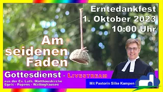 Erntedank Fest Gottesdienst  – 1. Oktober 2023 um 10:00 Uhr