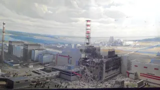 3D анимация взрыва на Чернобыльской АЭС 26 апреля 1986 года