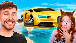 Мистер Бист - Машина за $1 Vs $100,000,000 Реакция на MrBeast