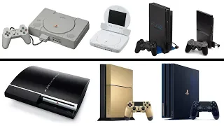 All PlayStation Console Generations Unboxing (1994-2019) PS1, PS2, PS3, PS4