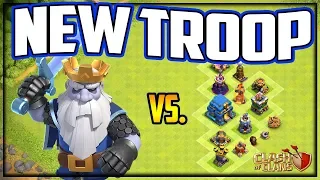 NEW TROOP! Clash of Clans UPDATE - Royal Ghost vs. EVERYTHING!