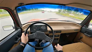 1987 Moskvich 2140 - POV Test Drive