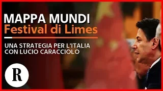 Mappa Mundi al Festival di Limes - Una strategia per l'Italia - Incontro con Lucio Caracciolo