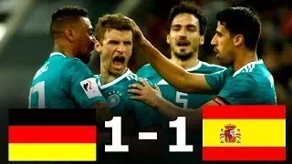 Germany vs Spain 1-1 | All Goals & Highlights Extended 2018 HD | BRIGHT SPARKS FOOTBALL 365 |