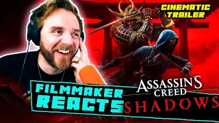 FILMMAKER REACTS: ASSASSINS CREED SHADOWS TRAILER + BREAKDOWN!!