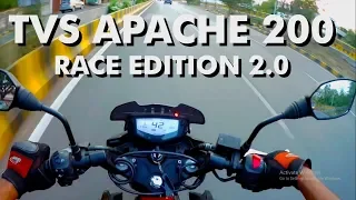 TVS APACHE 200 race edition 2.0 2018 Quick review