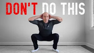 How To Hurt Your Back Doing Squats