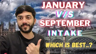 January V/S September intake 🇬🇧 Which intake is Best for Students..? #internationalstudent #uk