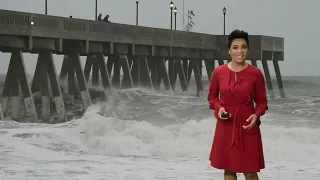 Rough seas, high rip current risk along NC coast due to Hurricane Fiona