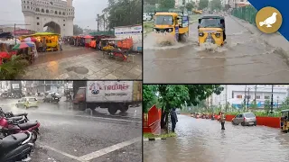 Hyderabad: Rain lashed parts of the City on Sunday