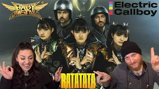 Checking out BABYMETAL "RATATATA" x ElectricCallboy reaction!!