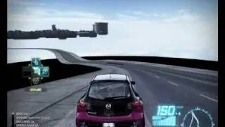 NFS World outside of level glitch part 1