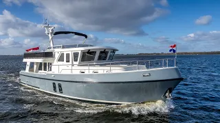 15m Privateer Trawler 50 - Shot for van der Vliet Quality Yachts (FOR SALE)