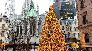 [4K]🎄Christmas walk in New York City, Midtown Manhattan/Nov 22.2020