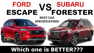 ALL NEW Ford ESCAPE Vs ALL NEW Subaru FORESTER | Which one is better ?