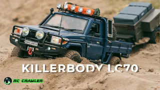 Rc Crawler RC4WD Land Cruiser LC70 Killerbody (Rc Trailer) Off-road Trail 4x4 Rc Car