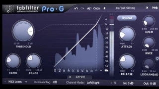 Introduction to FabFilter Pro-G expander/gate