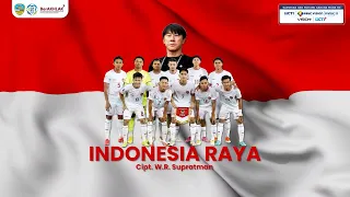 Lagu Indonesia Raya [  Diputar saat Nobar Timnas Indonesia U23 ]