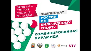 TV3 | Дудоров В. - Шагеев А. | Чемпионат России 2023 «Комбинированная пирамида», Мужчины