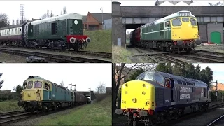 "GCR Spring Gala" Movements around Loughborough Station