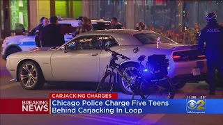 Police Charge 5 Teens Involved In Carjacking In The Loop