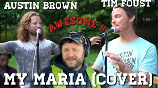 Truck Driver Reacts | Austin Brown and Tim Foust - My Maria