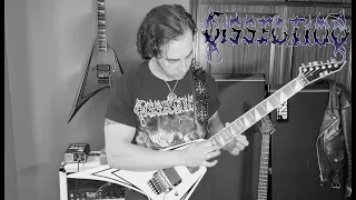 Dissection - In the Cold Winds of Nowhere (guitar cover with solo)