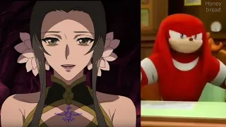 Knuckles Rates ANIME Female's character crushes