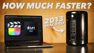 14” M1 Pro MacBook Pro vs 2013 Mac Pro With Final Cut Pro