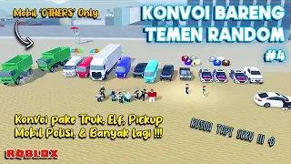 KONVOI BARENG TEMEN RANDOM NAIK TRUK HINO & OTHER ! BERAKHIR DC | CDID ROBLOX Car Driving Indonesia