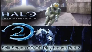 HALO MCC: HALO 2 Anniversary - Split Screen Co-op playthrough #2 ► 1080p 60fps - No commentary ◄